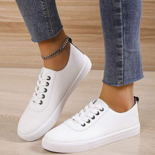 Women's Strap-Detail Low-Top Sneakers 08535605C