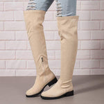 Women's Suede Over-the-Knee Boots 40238816C