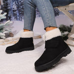 Women's Casual Velcro Thick Sole Snow Boots 52034710S