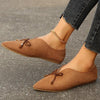 Women's Shallow Casual Bow Pointed Toe Flats 42054265S