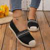 Women's Casual Ethnic Style Loafers Espadrille Shoes 12478113S