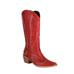 Women's Studded Retro Thick Heel Western Boots 05548681S
