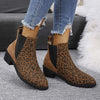 Women's Leopard Print Chelsea Boots 68544587C