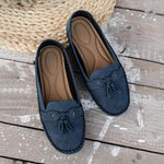 Women's Casual Tassel Hand-Sewn Flat Shoes 41569015S