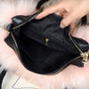 Faux Fur Raccoon Fur Large Capacity Tote Bag 88781659C