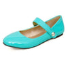 Women's Candy-Colored Mary Jane Flats 98873891C