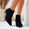 Women's Suede Stiletto Ankle Boots 47481943C