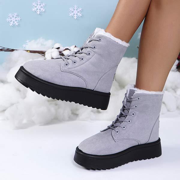 Women's Thick-Soled Fleece-Lined Warm Winter Shoes 42932268C