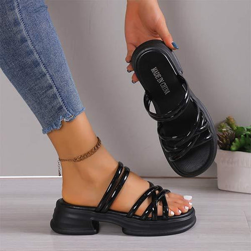 Women's Thick-Soled Two-Wear Sandals 08339377C