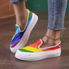Women's Breathable Slip-On Casual Flat Canvas Shoes 52794390C