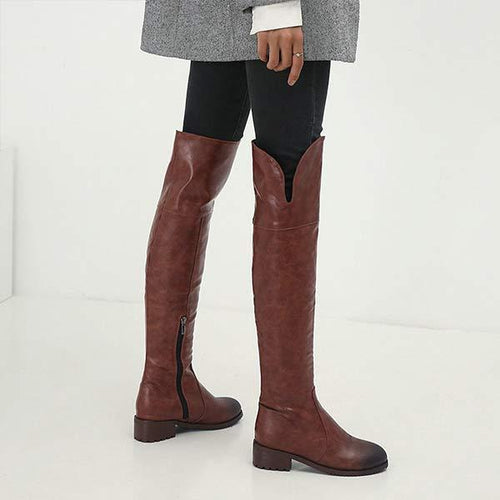 Women's Flat Over-the-Knee Boots 53959150C