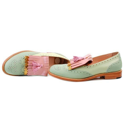 Women's Color Block Loafers 66156063C