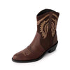 Women's Western Embroidered Fashion Ankle Boots 42129594C