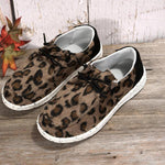Women's Fashionable Casual Leopard Print Slip-On Flats 34783734S