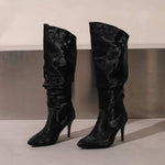 Women's High Heel Stiletto Knee-High Boots 49333813C