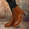 Women's Vintage Lace-Up Martin Boots 80479142C