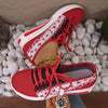 Women's Lace-Up Colorblock Flyknit Sneakers 22617462C