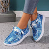 Women's Color-Block Lace-Up Slip-On Sneakers 50491077C