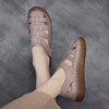 Women's Retro Hollow Velcro Hole Shoes 29802175C