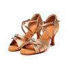 Women's Elegant Diamond Buckle Soft Sole Dance Shoes 36530671S