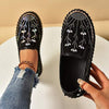 Women's Rhinestone Platform Platform Loafers 52716236C