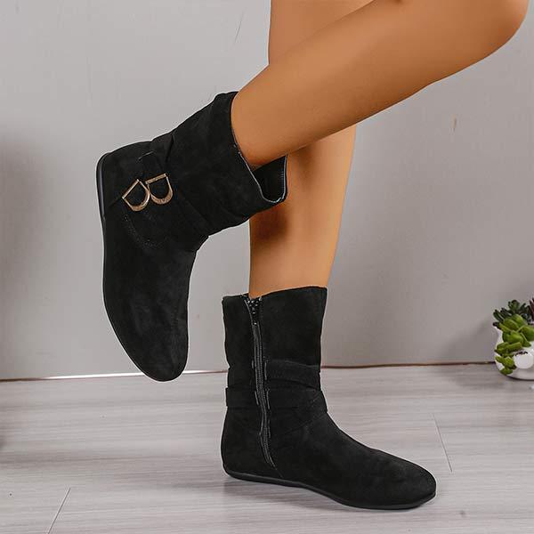 Women's Suede Ankle Boots 86882259C