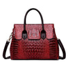 Crocodile-Pattern Tote Bag 33118894C