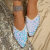 Women's Glittery Luxury Casual Slippers 30547133C