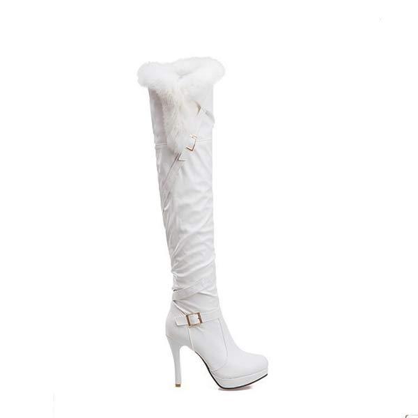 Women's Over-the-Knee Platform High-Heel Boots 44381828C