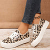 Women's Leopard Print Casual Canvas Shoes 88286893C