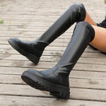 Women's Over-The-Knee High Elastic Boots 04065478C