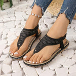 Women's Bohemian Flip-Up Sandals 78329891C