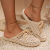 Women's Lace-Up Casual Breathable Beach Slippers 55653260S