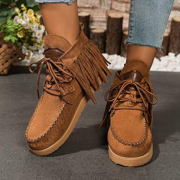 Women's Chelsea Tassel Ankle Boots 76846086C