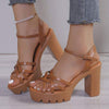 Women's Ultra High Heel Platform Sandals 32769439C