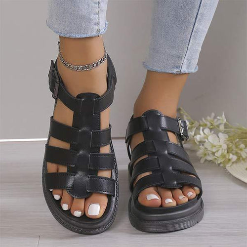 Women's Flat Platform Roman Sandals 35573344C