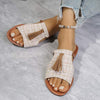 Women's Casual Flat Tassel Sandals 50790612C