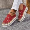 Women's Rhinestone Platform Platform Loafers 52716236C