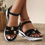 Women's Platform Wedge Sandals 66409221C