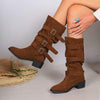 Women's Belted Shaft Boots 61698388C