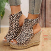 Women's Thick-Platform Wedge Heel Peep-toe Sandals 12903476C