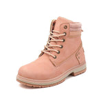 Women's High-Top Padded Work-Style Martin Boots 28132835C