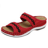 Women's Casual Low Wedge Flying Woven Slippers 09671065C