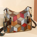 Vintage-Style Large-Capacity Crossbody Shoulder Tote Bag 83274653C