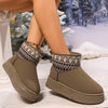 Women's Ethnic Style Warm Snow Boots 10370016C