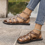 Women's Roman Style Flat Sandals 37097608C