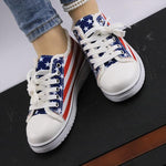 Women's Casual Breathable Skull Canvas Shoes 71558083S