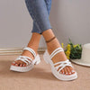 Women's Thick-Soled Two-Wear Sandals 08339377C
