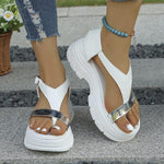 Women's Casual Thick Sole Flip Flop Sports Sandals 37895423S