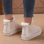 Women's Casual Plush Fashion Slip-On Snow Boots 33968582S